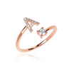 Rosa® Infinity Ring Top Page