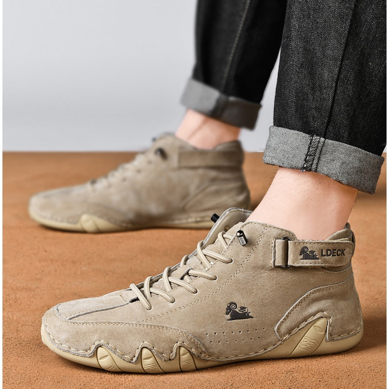 L Deck Ergonomische & Comfortabele Suede Sneakers