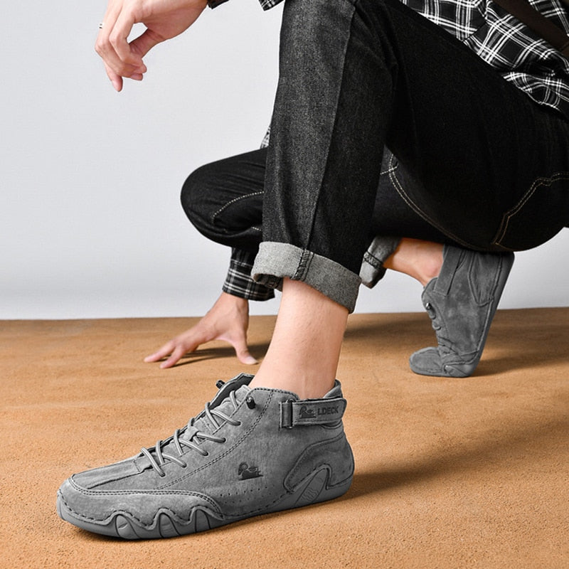 L Deck Ergonomische & Comfortabele Suede Sneakers