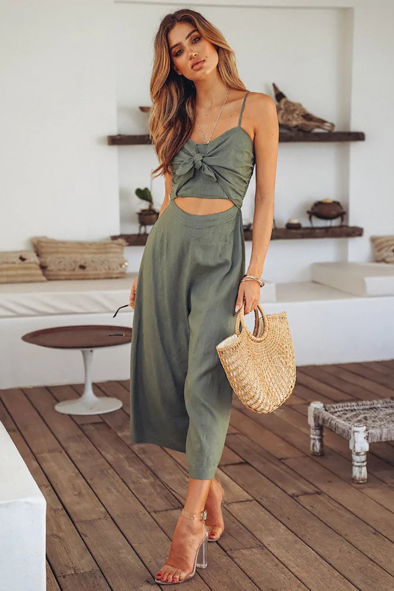 Shirley Hollow Out Jumpsuit