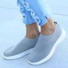 Casual Slip On Sneakers Grijs / 35