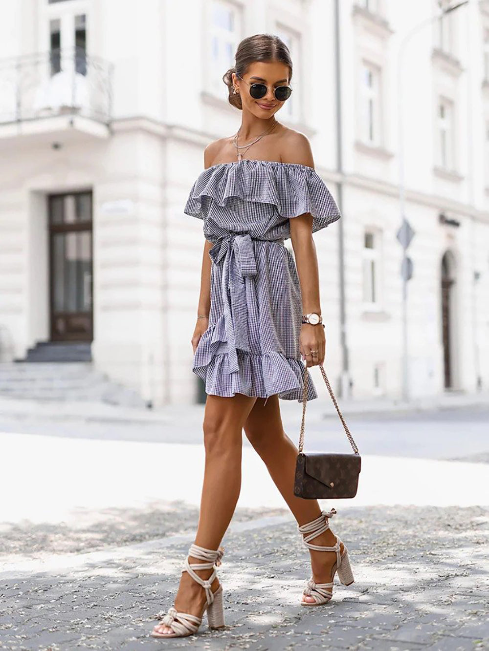 Off Shoulder Mini Dress