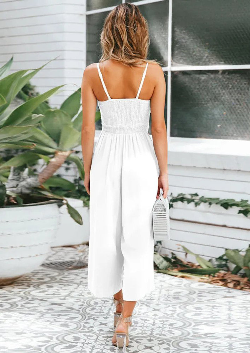 Shirley Hollow Out Jumpsuit