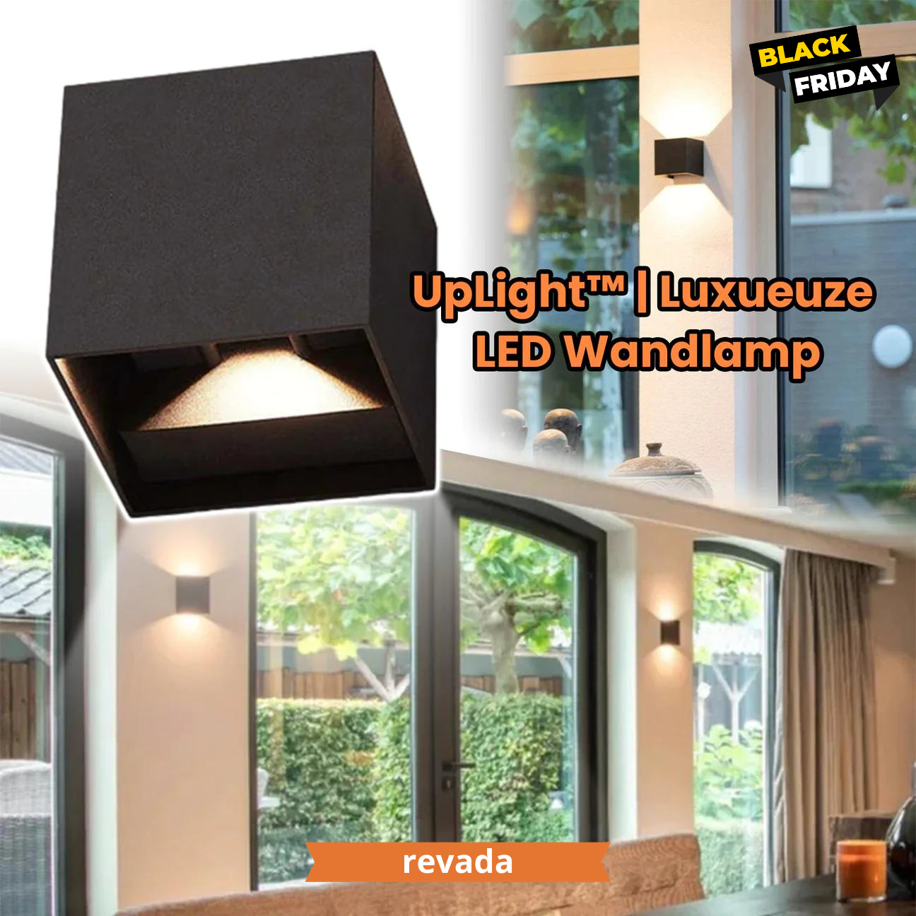 Smartcube Slimme Draadloze Wandlamp Voor In En Om Het Huis!